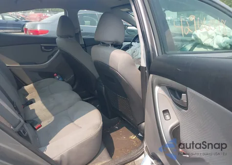 2013 Hyundai Elantra Gls z USA, uszkodzony, nr VIN 5NPDH4AEXDH199806